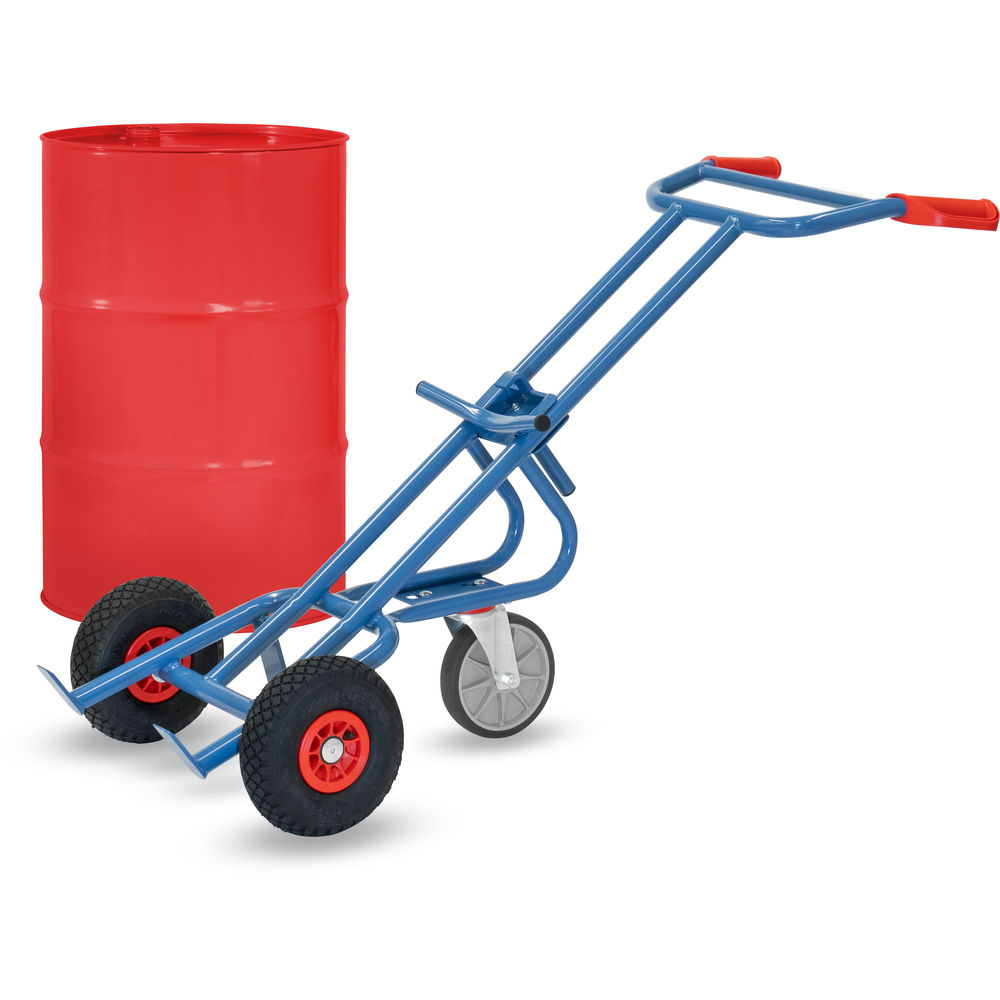 fetra® Diable à fûts 1072 avec roues gonflables