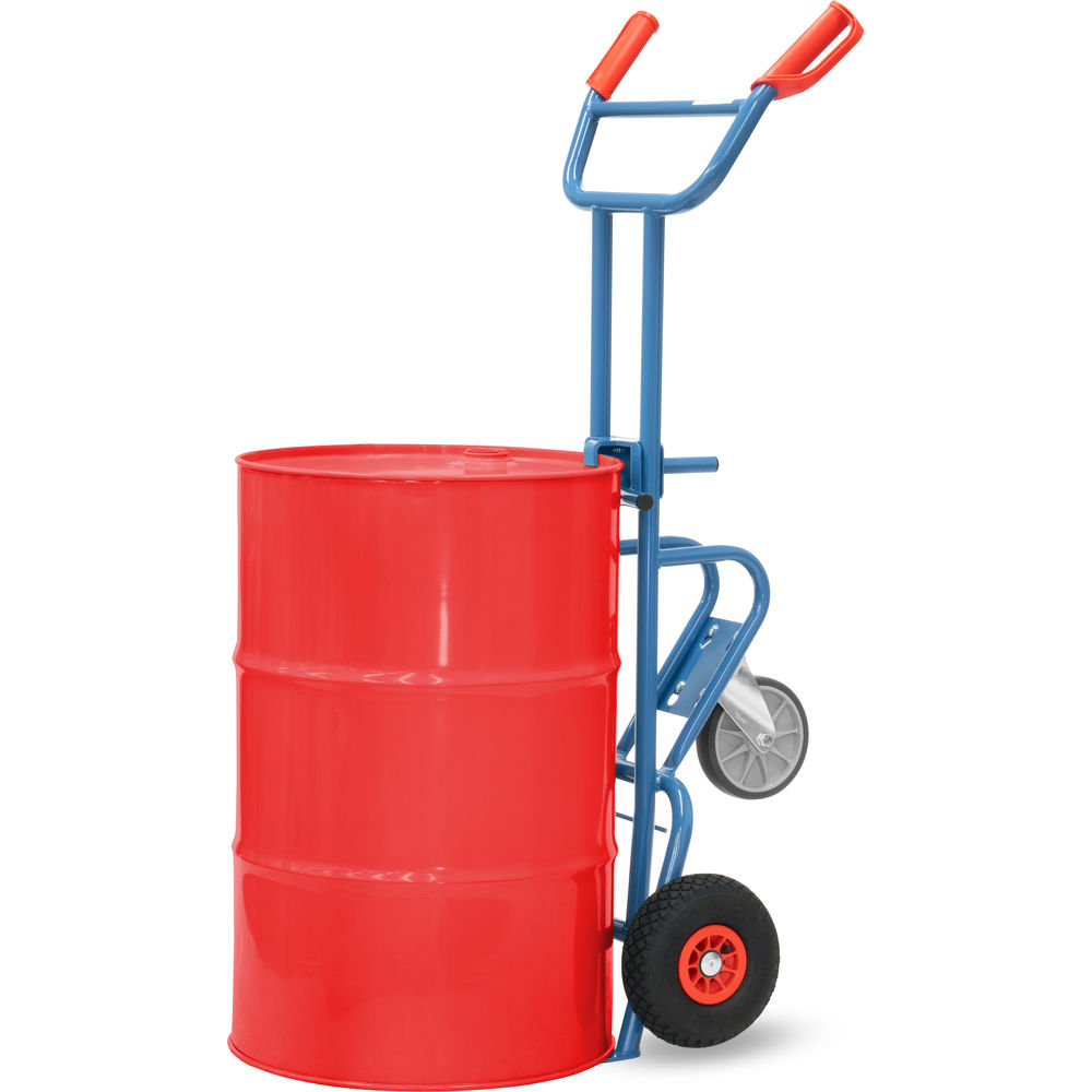 fetra® Diable à fûts 1072 avec roues gonflables