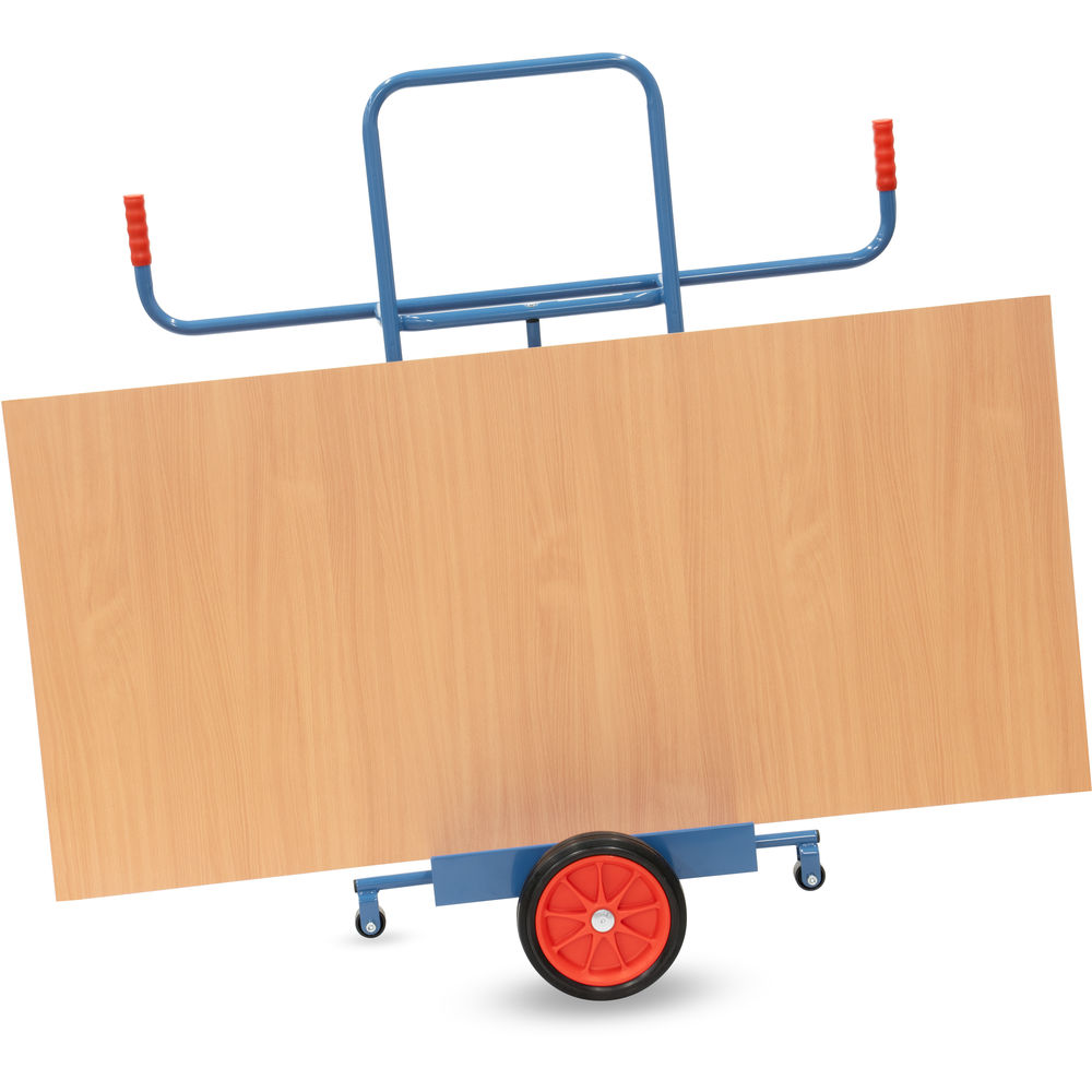fetra® Diable porte-panneaux 1075 avec roues caoutchouc