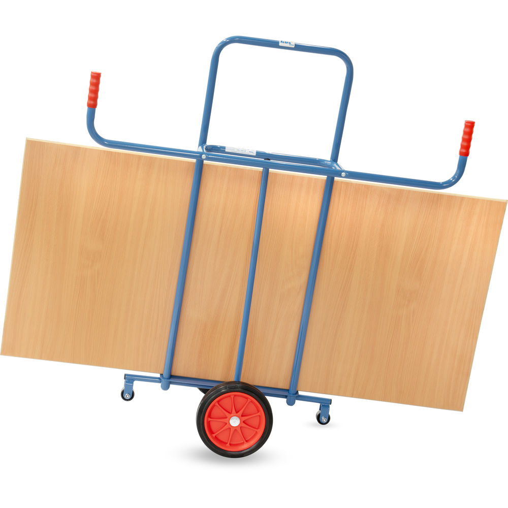 fetra® Diable porte-panneaux 1075 avec roues caoutchouc