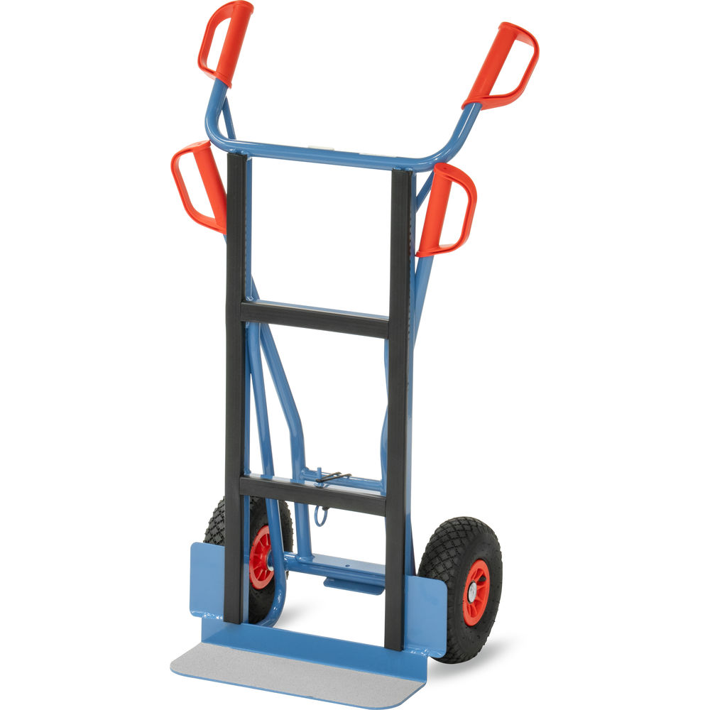 fetra® Diable pour appareils 11040 avec roues gonflables