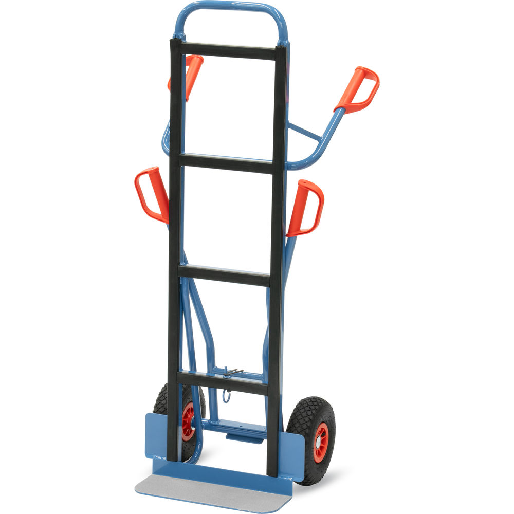 fetra® Diable pour appareils 11042 avec roues gonflables