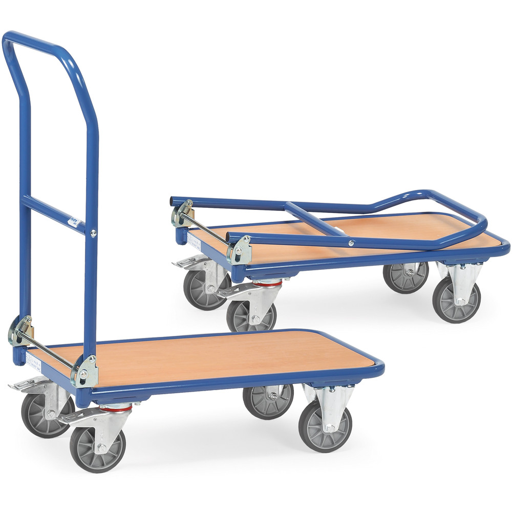 fetra® Chariot à dossier rabattable en acier 1132