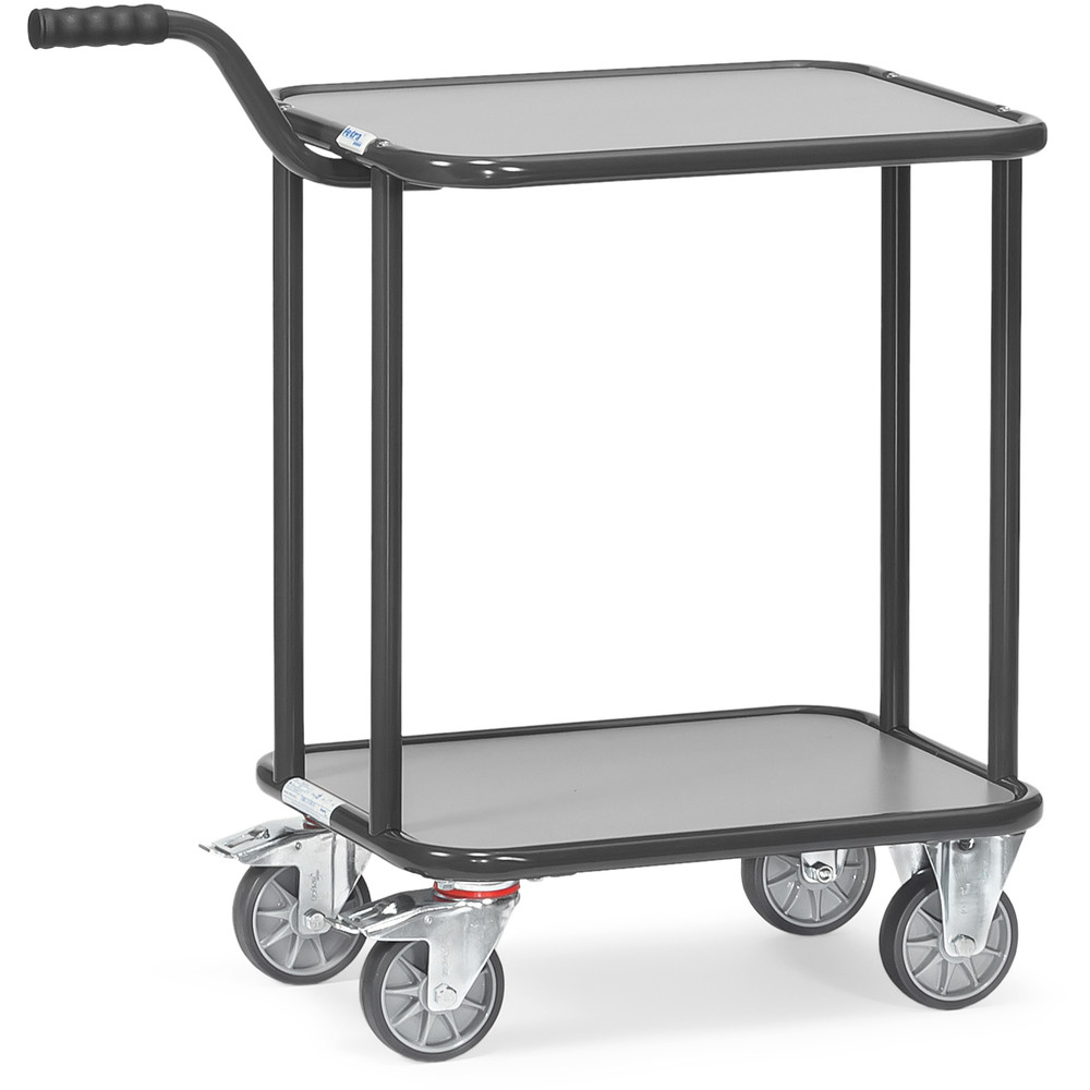 fetra® Chariot à col de cygne 1164-7016 Gamme en gris