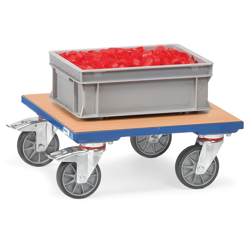fetra® Plateau Roulant 1166 avec plateau bois