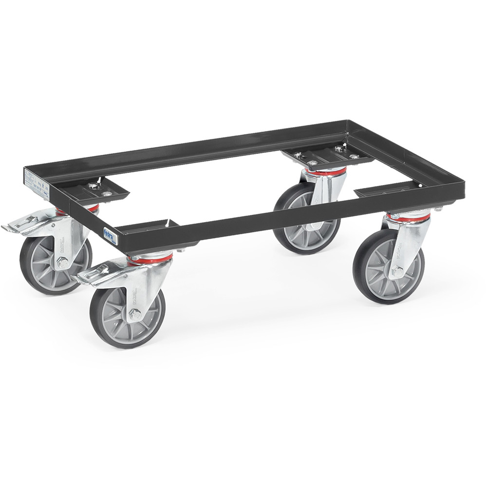 fetra® Gamme en gris Rouleur de bacs 13580-7016
