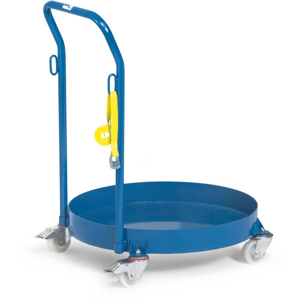 fetra® Rouleur de fûts 13610 pour fûts en tôle 200 litres