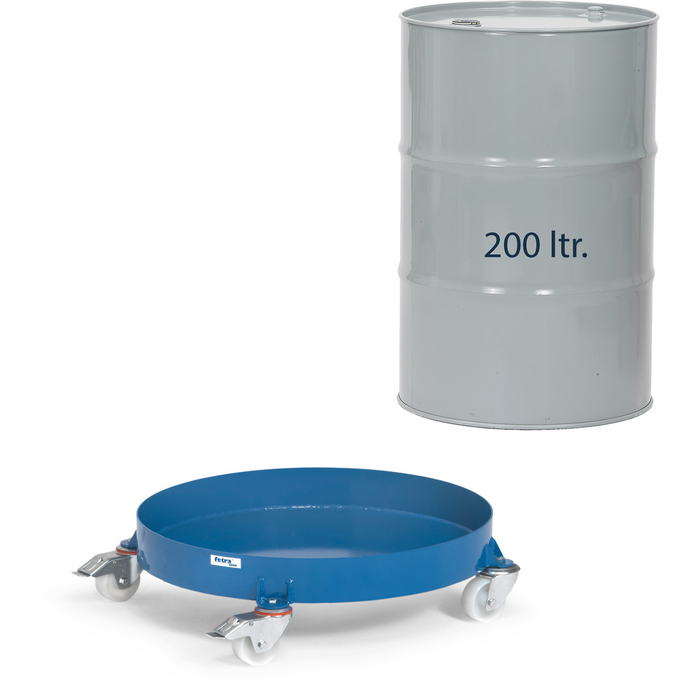 fetra® Rouleur de fûts 1361 pour fûts en tôle 200 litres