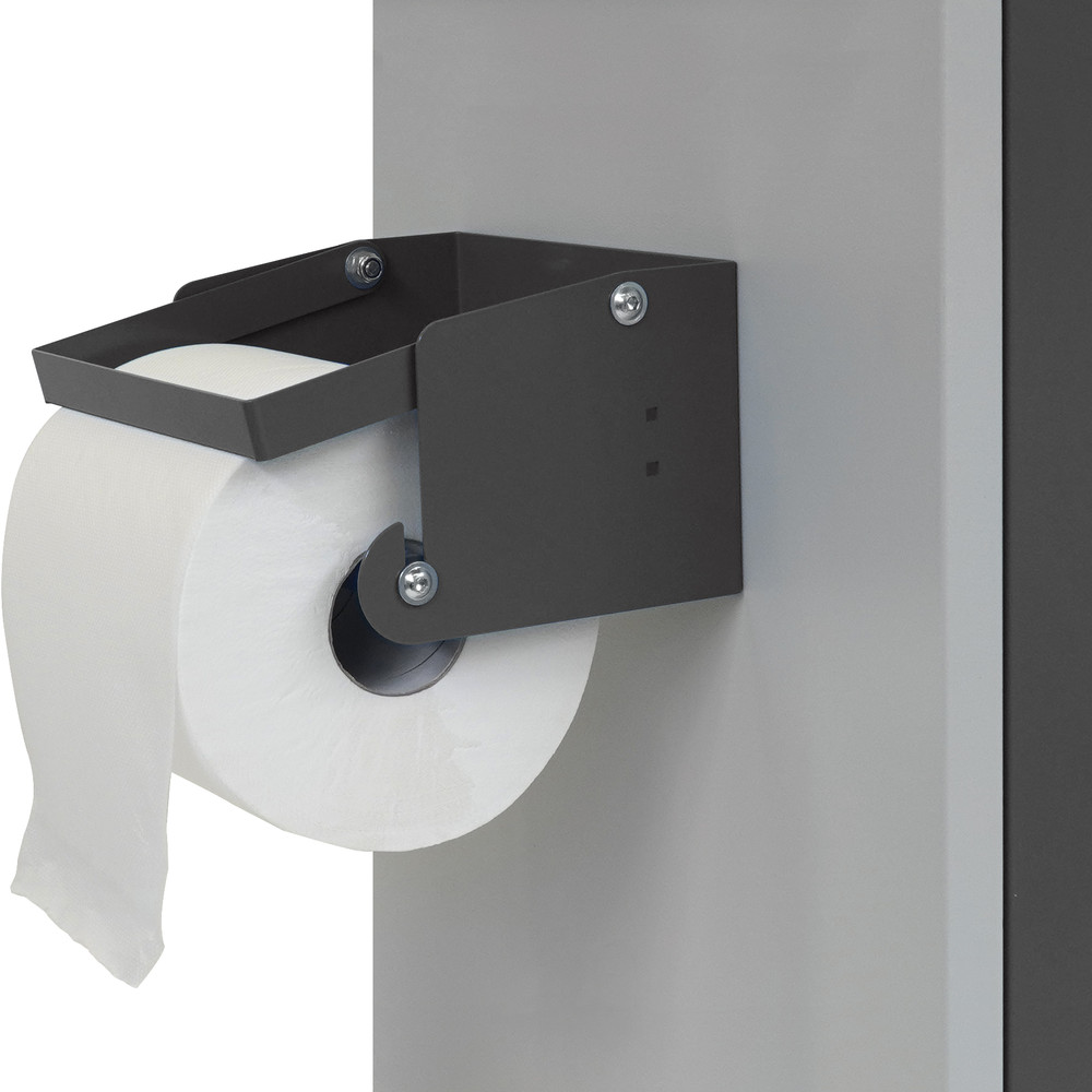 fetra® Support pour rouleau de papier 1396 - pour fixation á servantes d'atelier et fixation murale