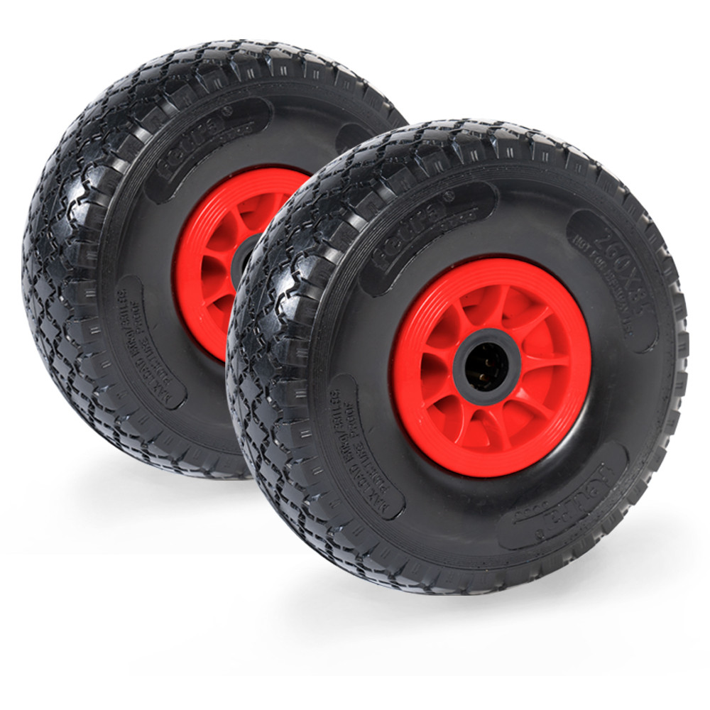fetra® Supplément pour une paire roues increvables 260 x 85 mm
