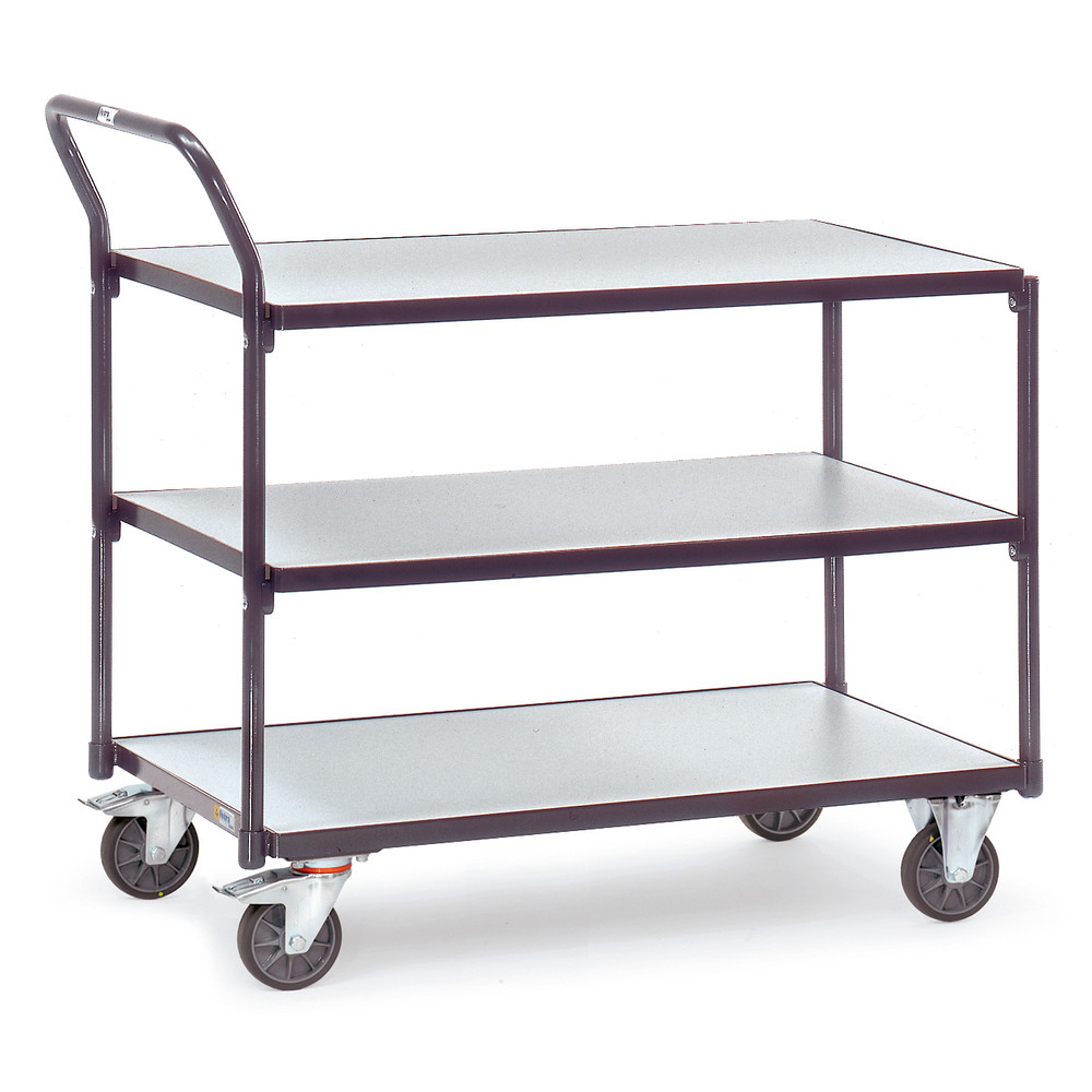 fetra® Chariot ESD à plateaux 1850 - conducteur d'électricité