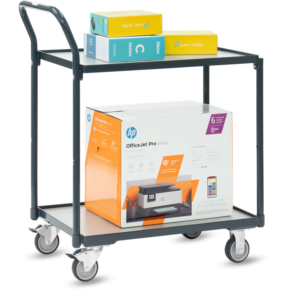 fetra® Servante compact avec 2 plateaux 2240-7016