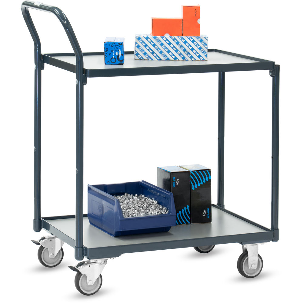fetra® Servante compact avec 2 plateaux 2240-7016