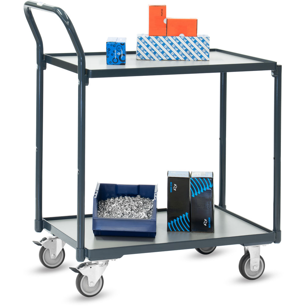 fetra® Servante compact avec 2 plateaux 2240-7016