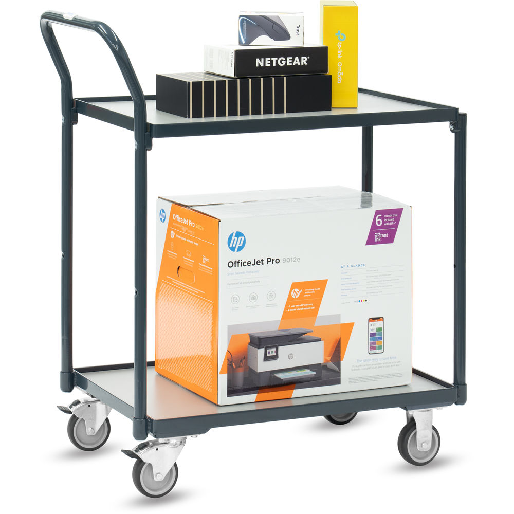 fetra® Servante compact avec 2 plateaux 2240-7016