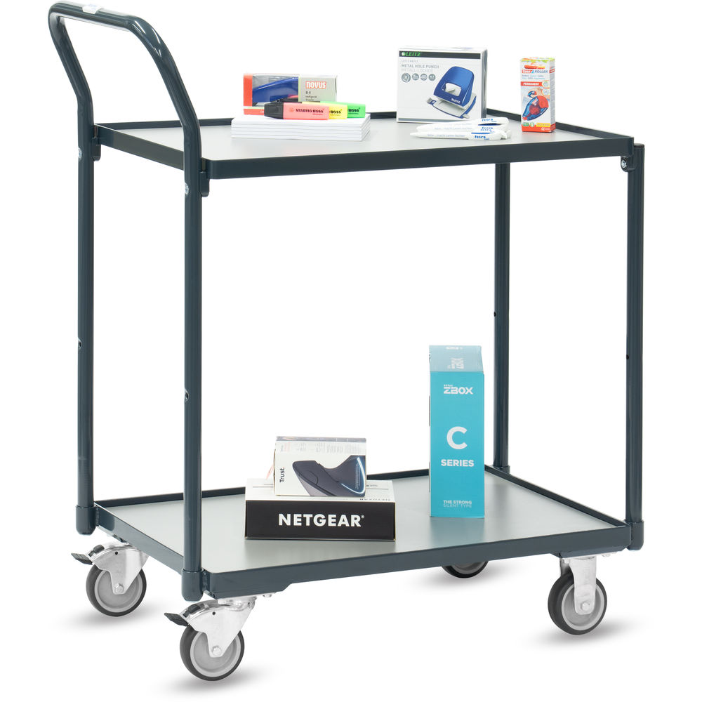 fetra® Servante compact avec 2 plateaux 2240-7016