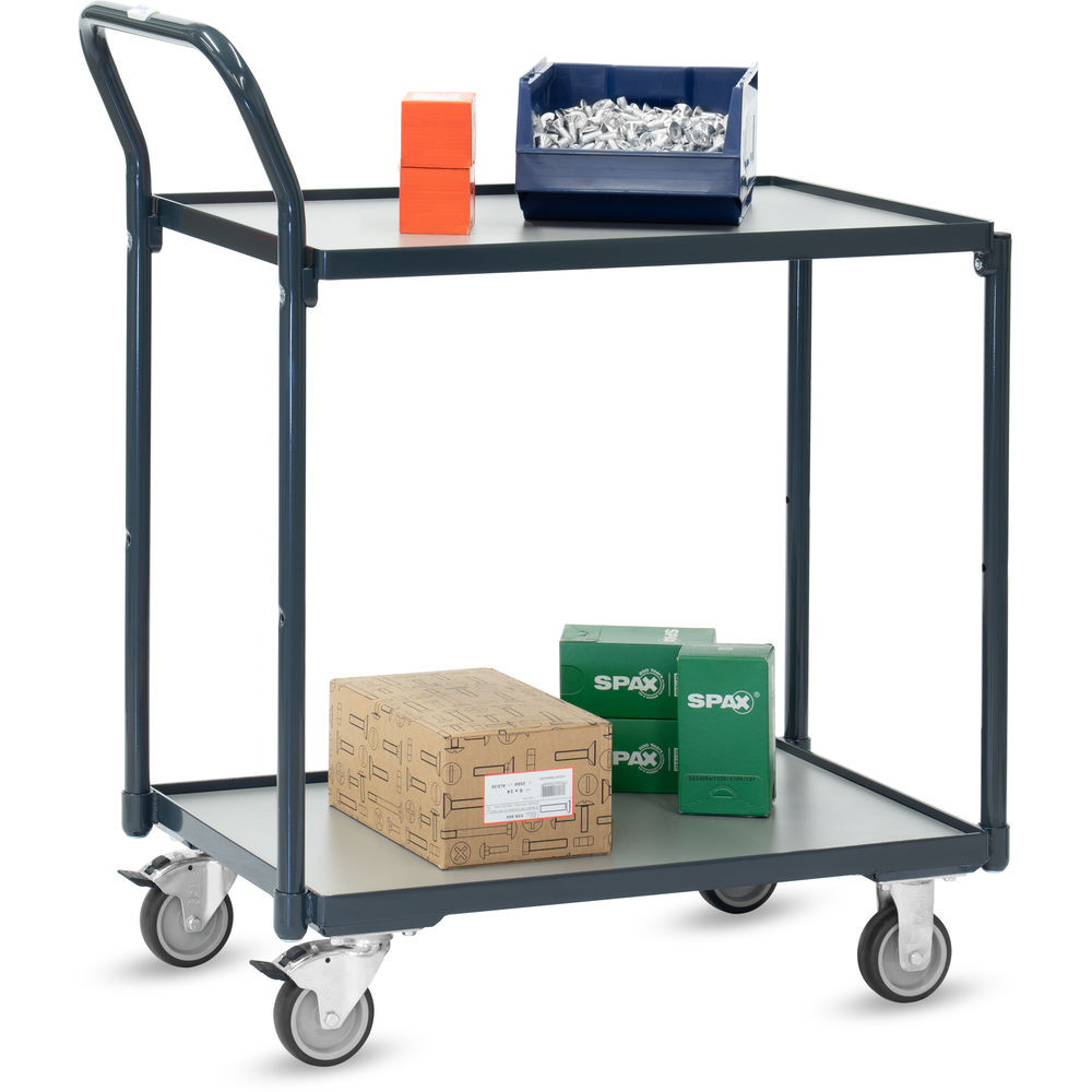 fetra® Servante compact avec 2 plateaux 2240-7016