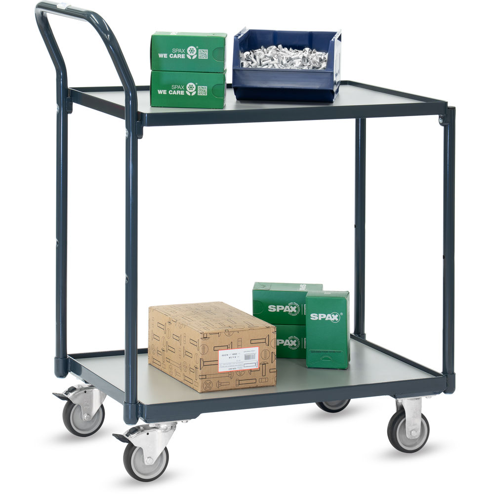 fetra® Servante compact avec 2 plateaux 2240-7016