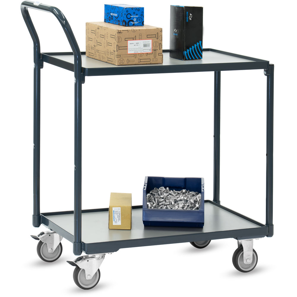 fetra® Servante compact avec 2 plateaux 2240-7016