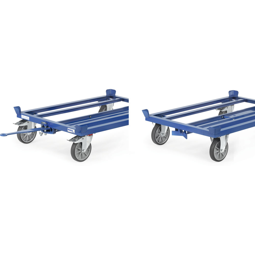fetra® Timon et attache 22895 pour rouleurs de palettes