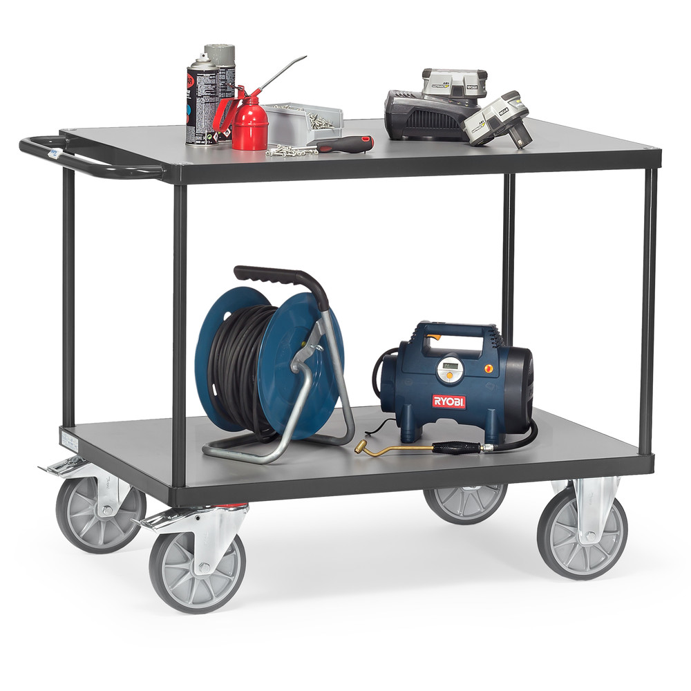 fetra® Servante 2403-7016 avec 2 plateaux