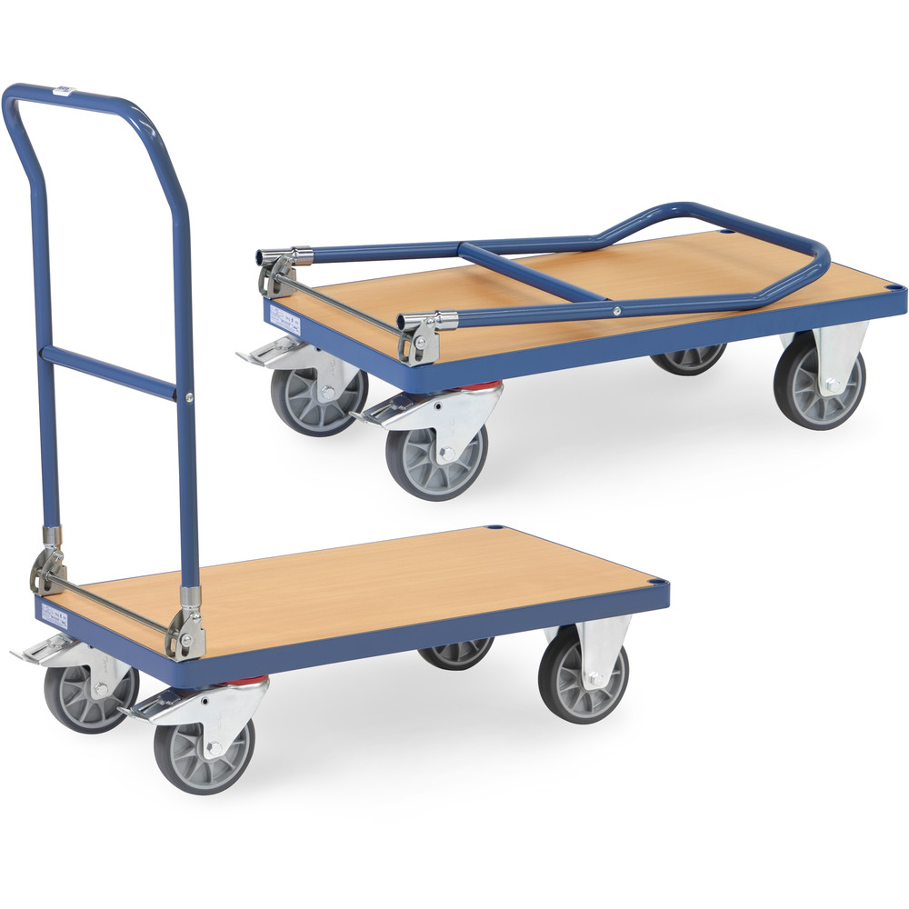 fetra® Chariot à dossier rabattable en acier 2500-K
