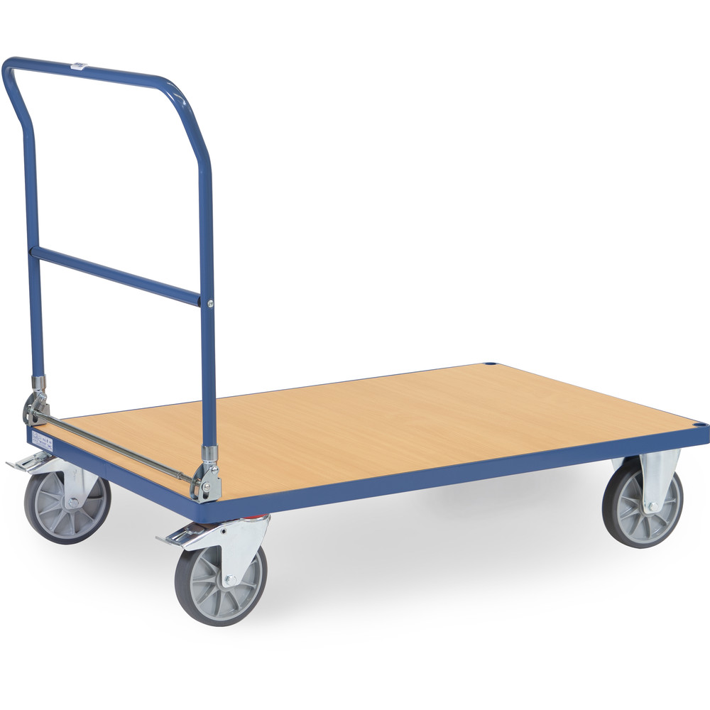 fetra® Chariot à dossier rabattable en acier 2503-K