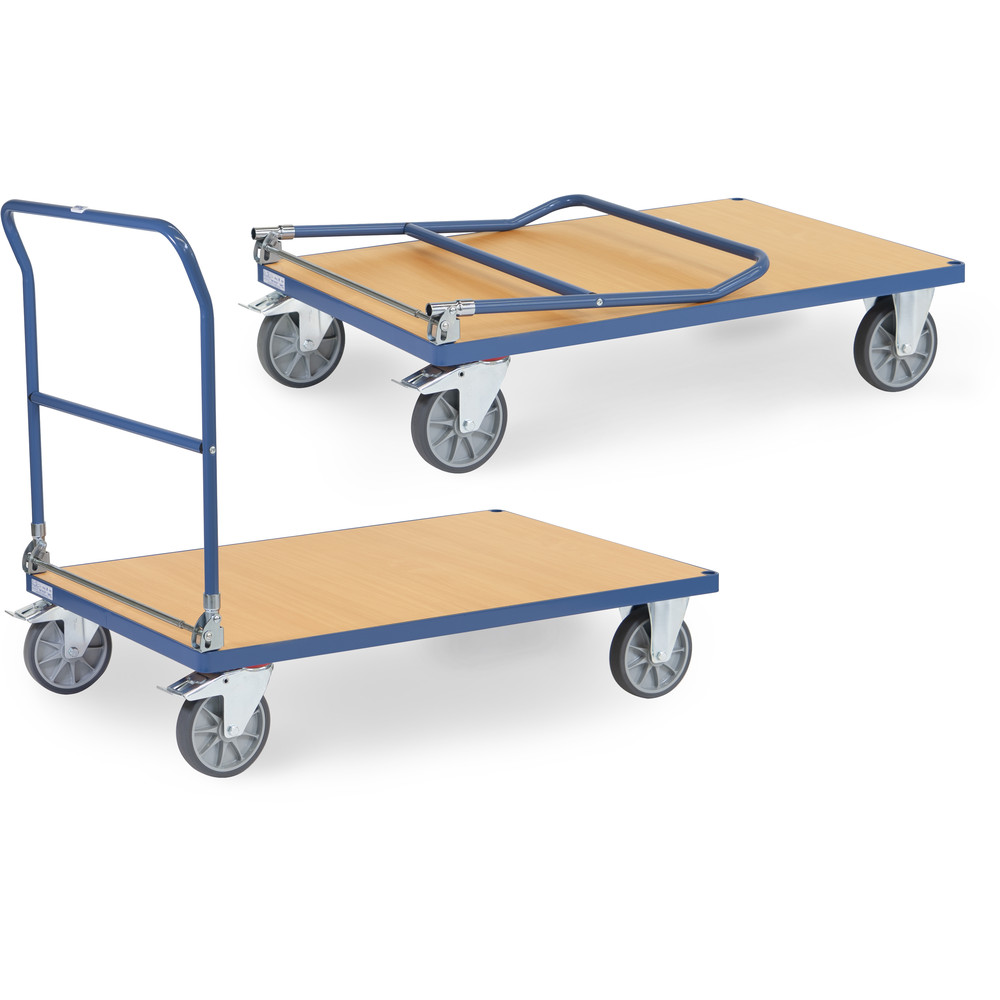 fetra® Chariot à dossier rabattable en acier 2503-K