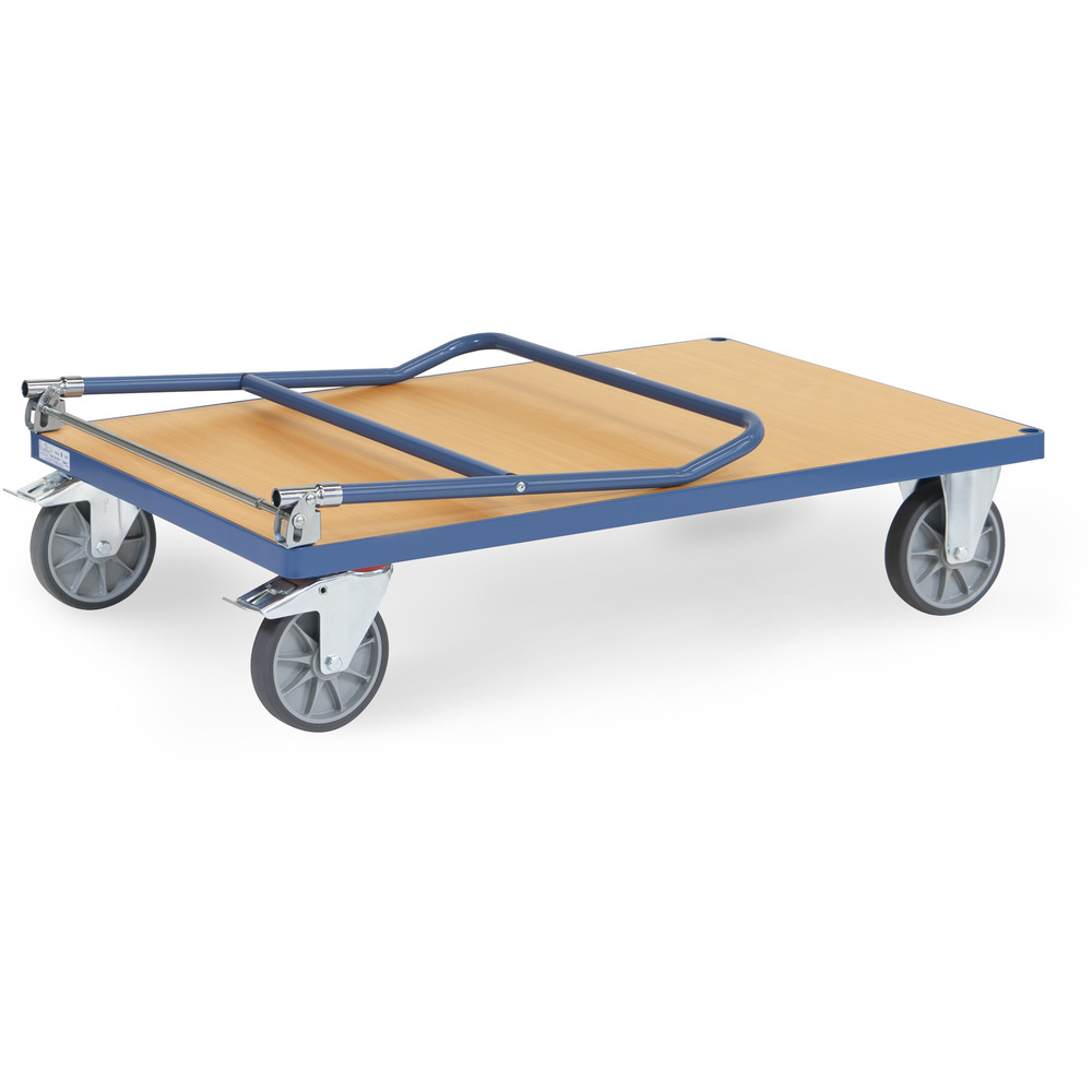 fetra® Chariot à dossier rabattable en acier 2503-K