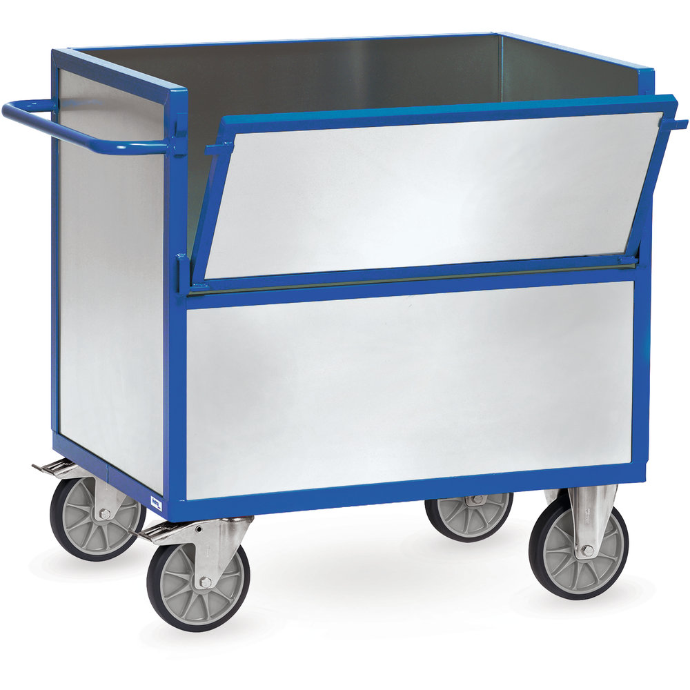 fetra® Chariot caisse en tôle 2822