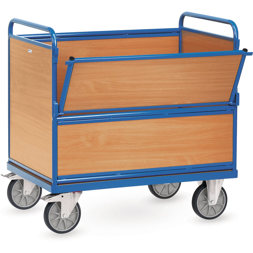 fetra® Chariot caisse en bois 2873