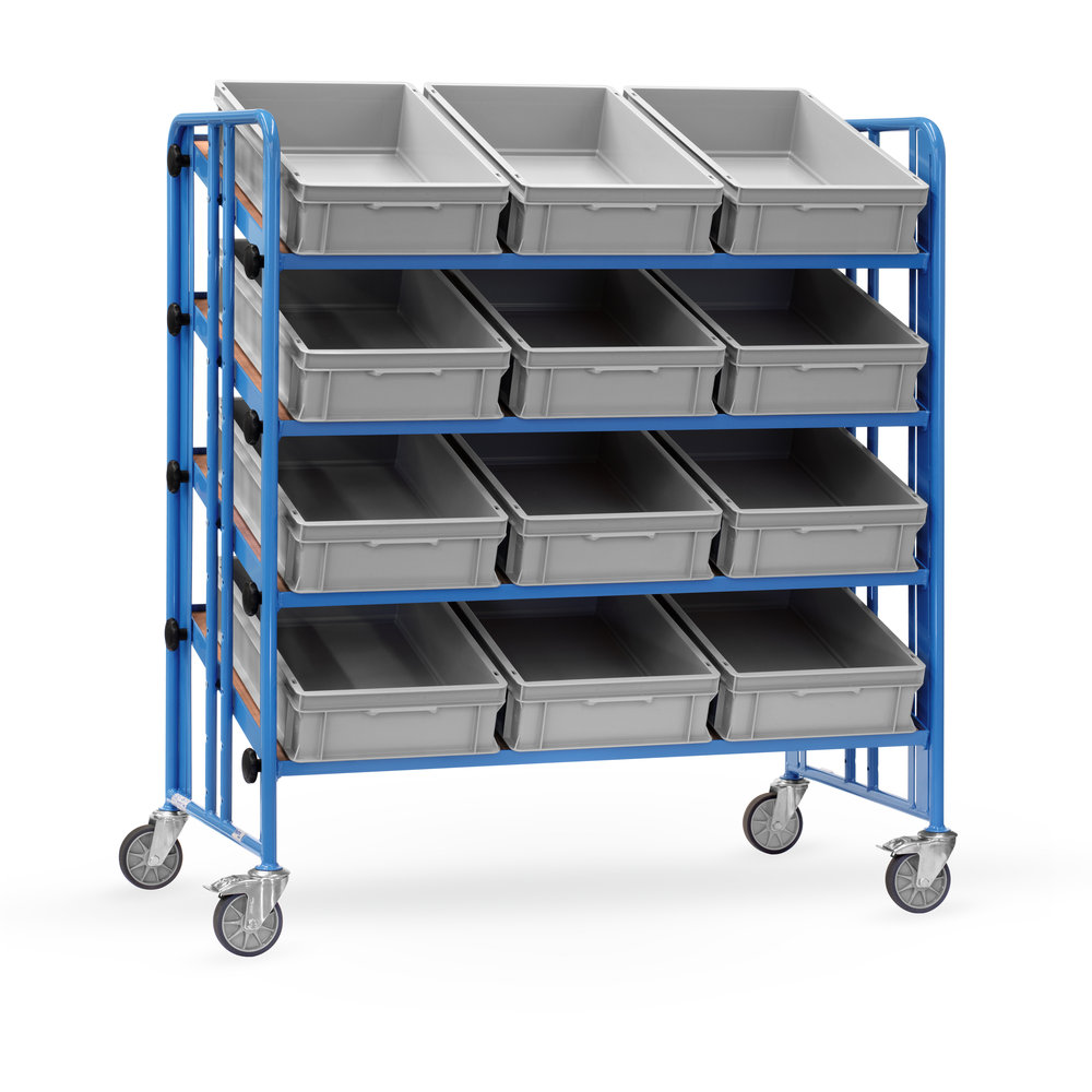 fetra® Chariot de mise à disposition de pièces 2896