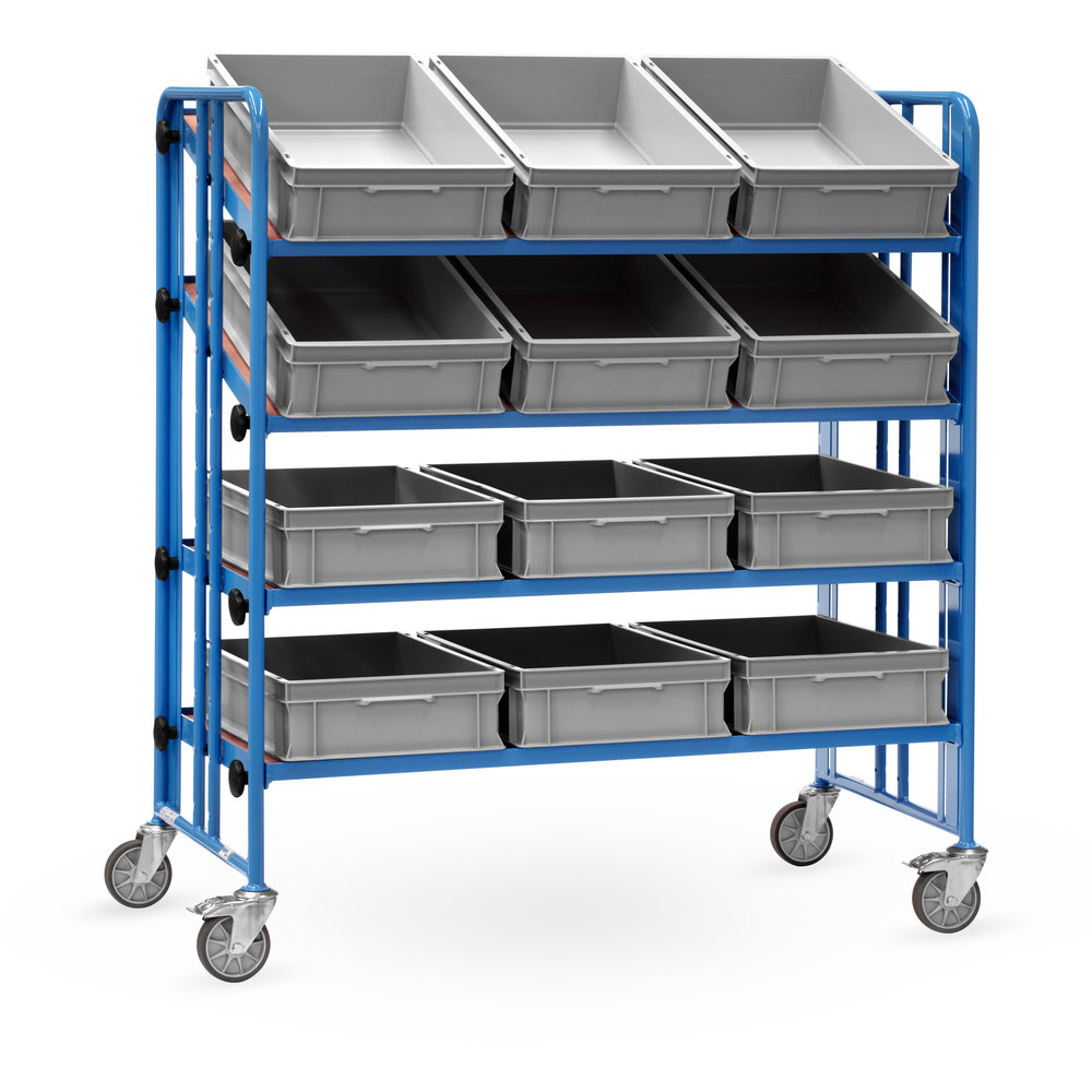 fetra® Chariot de mise à disposition de pièces 2896