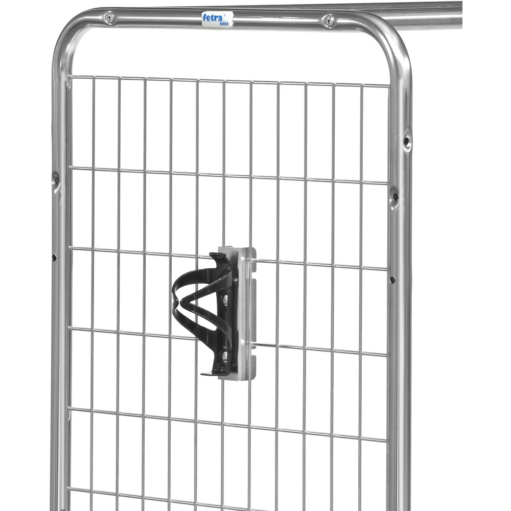 fetra® Porte-bouteille 28FH pour chariot préparateur de commandes galvanisé