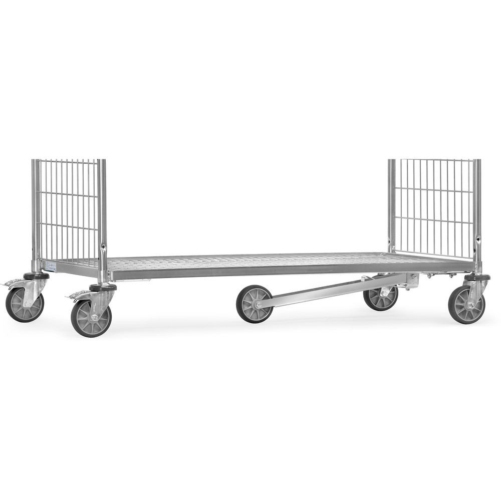 fetra® Roue guide 28SP0 pour chariot préparateur de commandes galvanisé