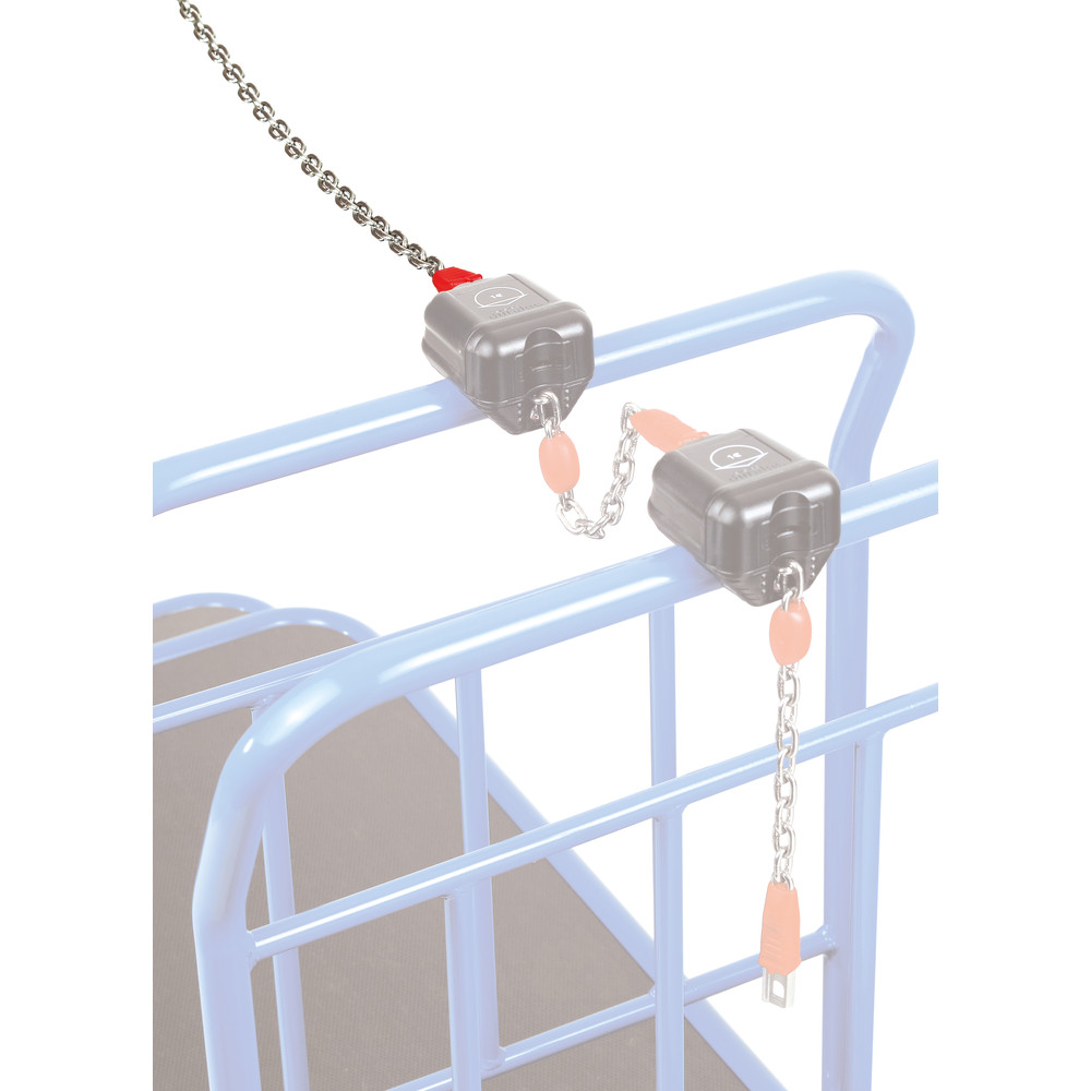 fetra® Chaînette d'attache murale pour serrure 2913