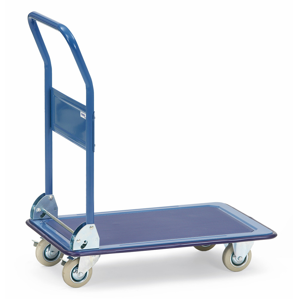 fetra® Chariot à plateau acier | Chariot à dossier rabattable 3100