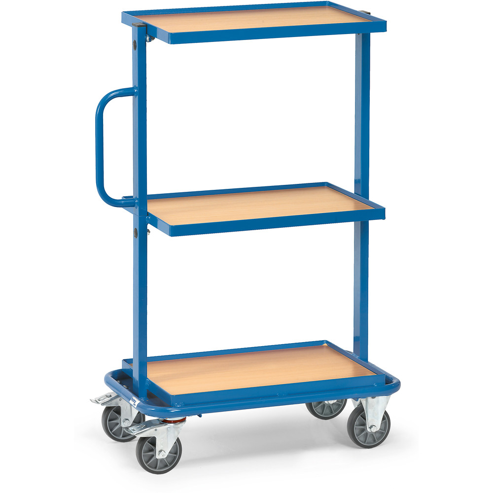 fetra® Servante pour bacs plastiques 32901 avec plateaux