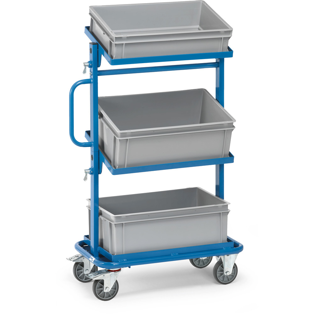 fetra® Servante pour bacs plastiques 32912 avec bacs