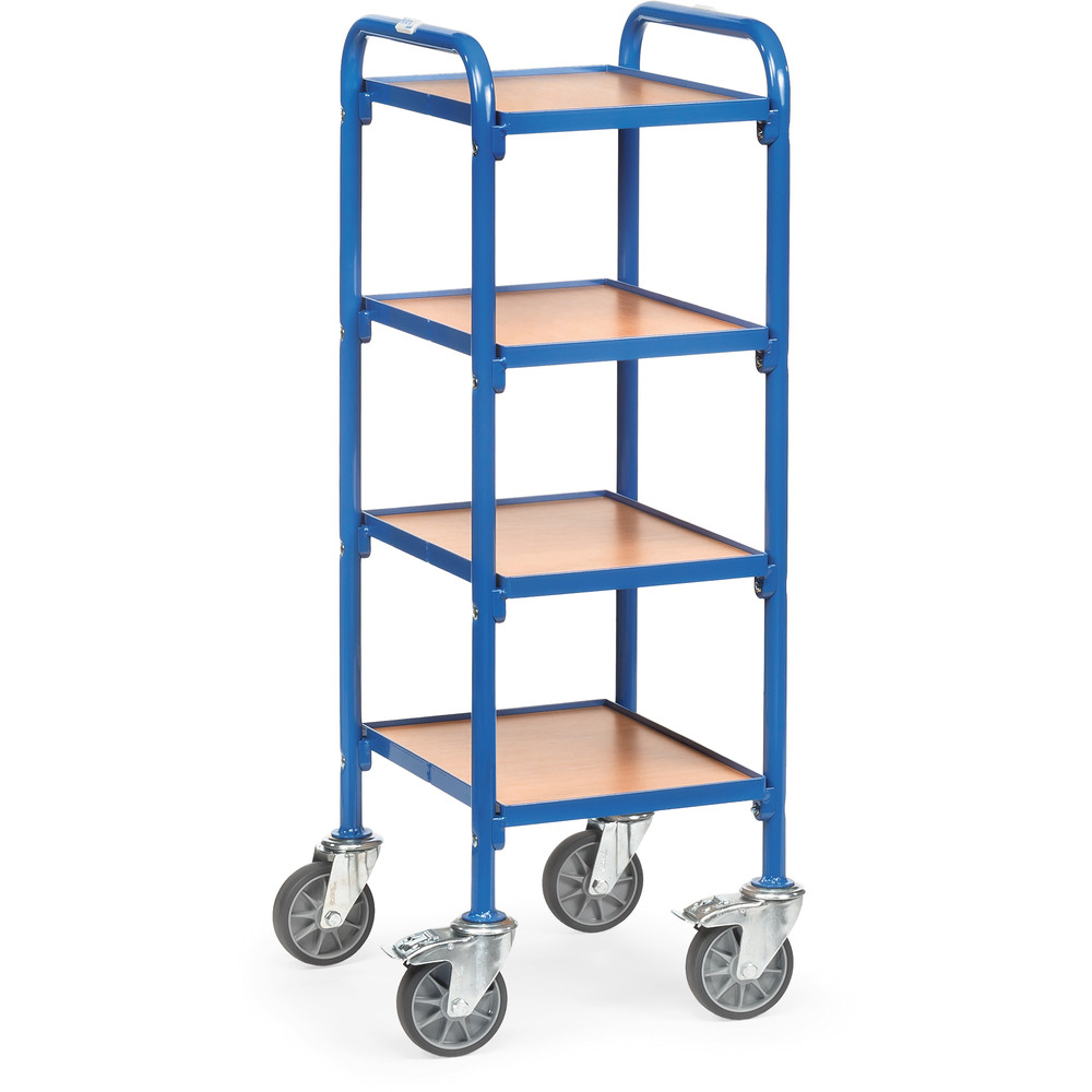 fetra® Servante pour bacs plastiques 32920 avec plateaux