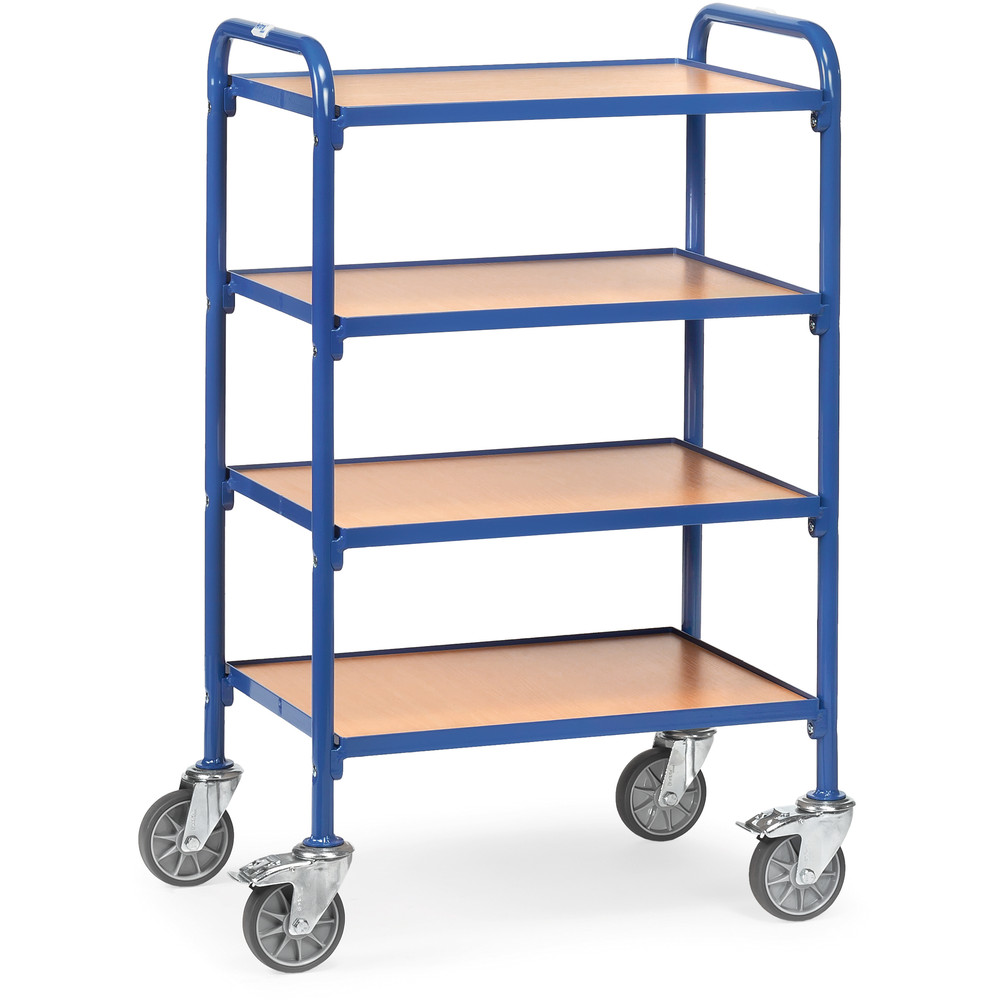 fetra® Servante pour bacs plastiques 32930 avec plateaux