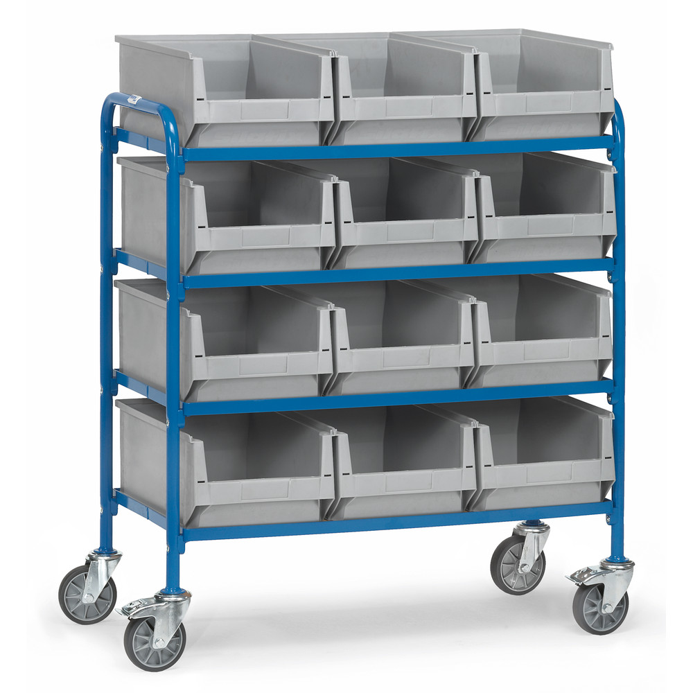 fetra® Servante pour bacs plastiques 32941 avec bacs