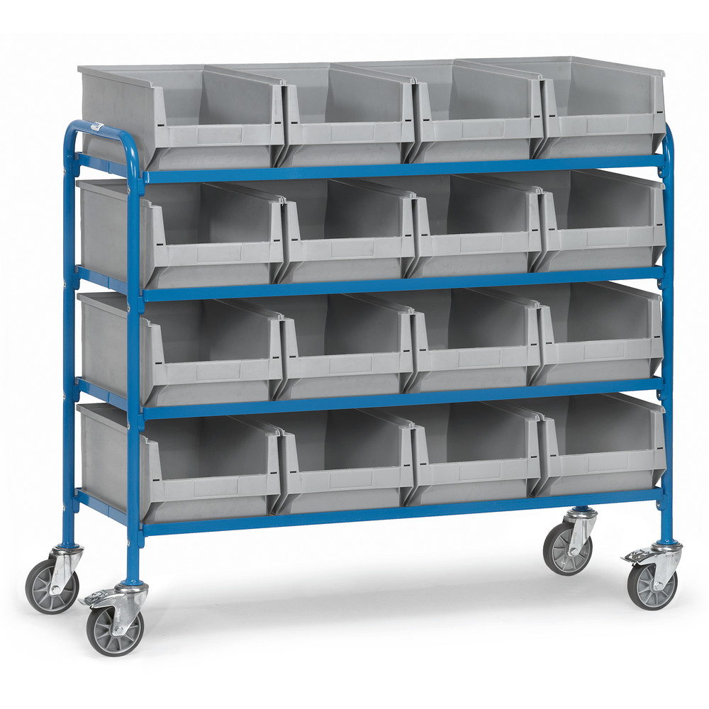 fetra® Servante pour bacs plastiques 32951 avec bacs