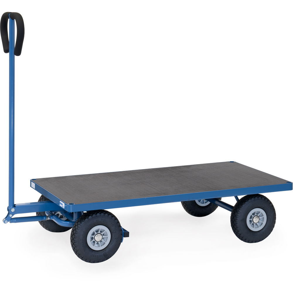 fetra® Char à bras léger 4001P - 2-essieux roues gonflabes