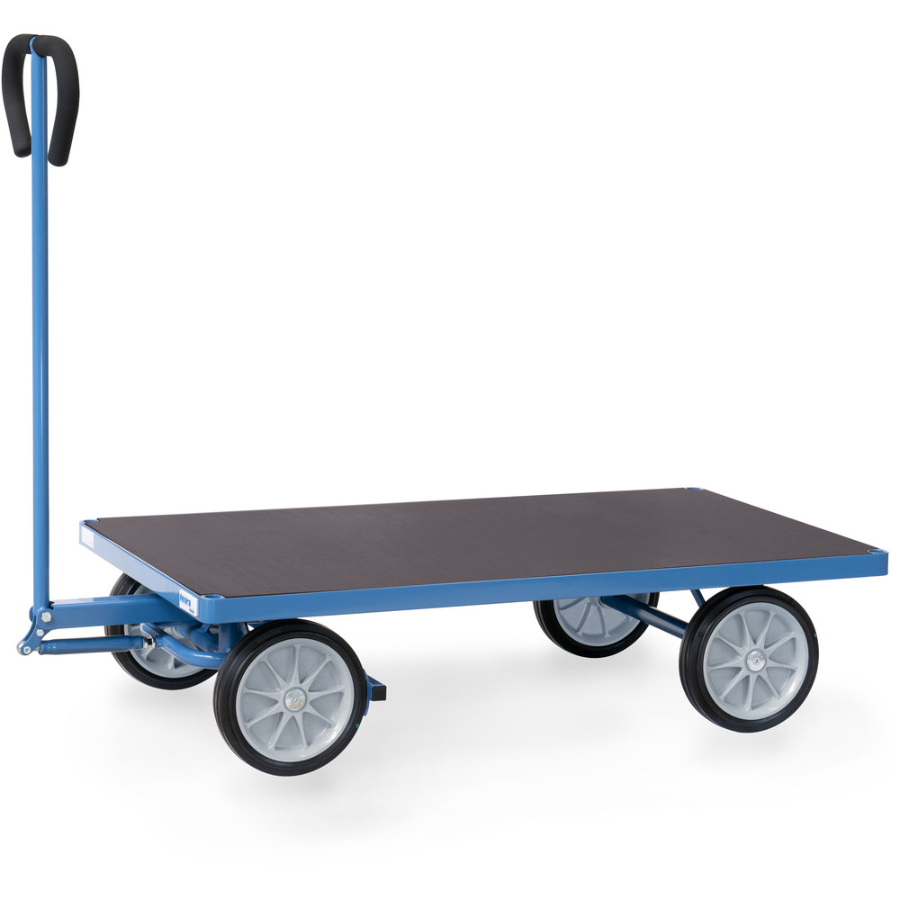 fetra® Char à bras léger 4001V - 2-essieux roues caoutchouc