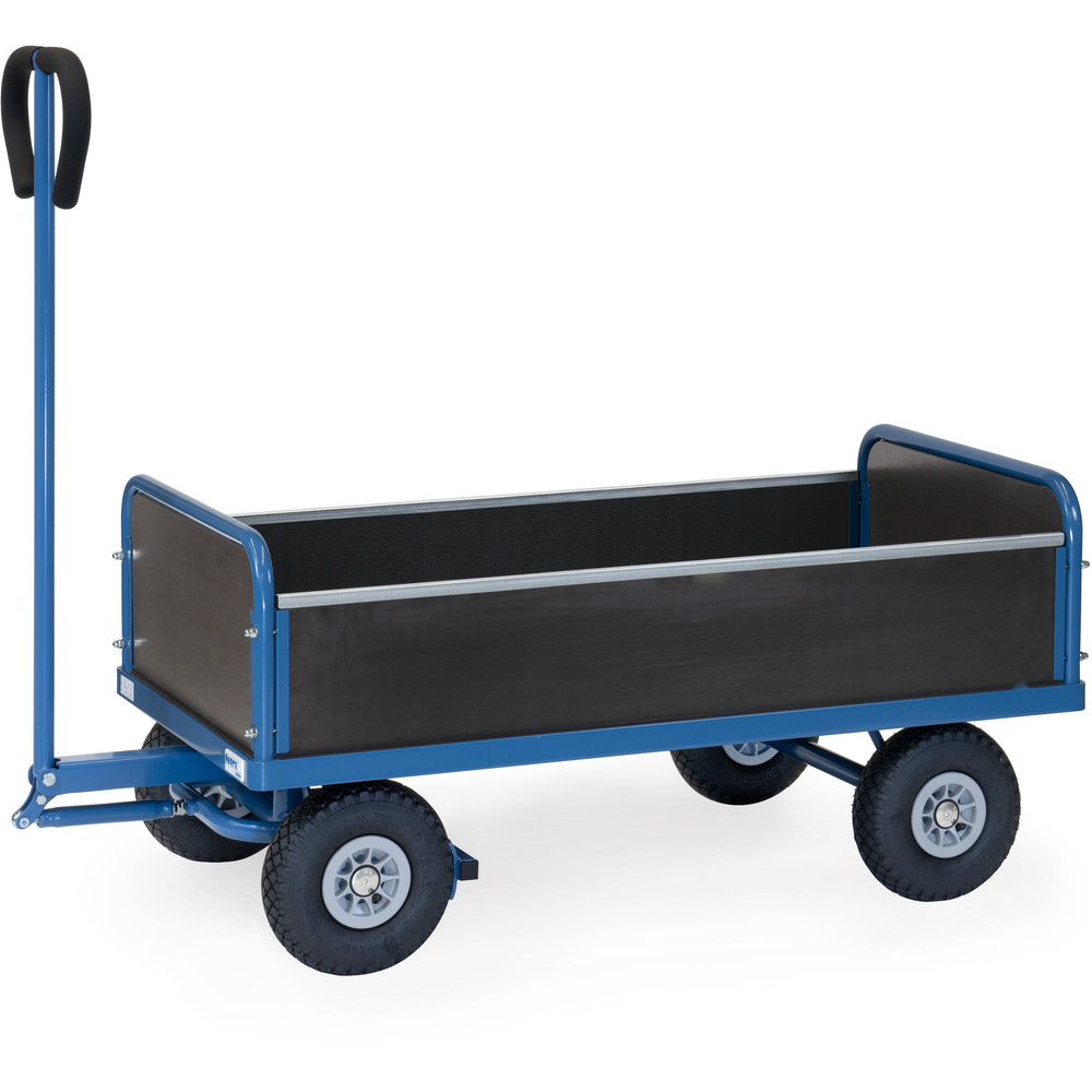 fetra® Char à bras léger 4051L - 2-essieux roues gonflabes