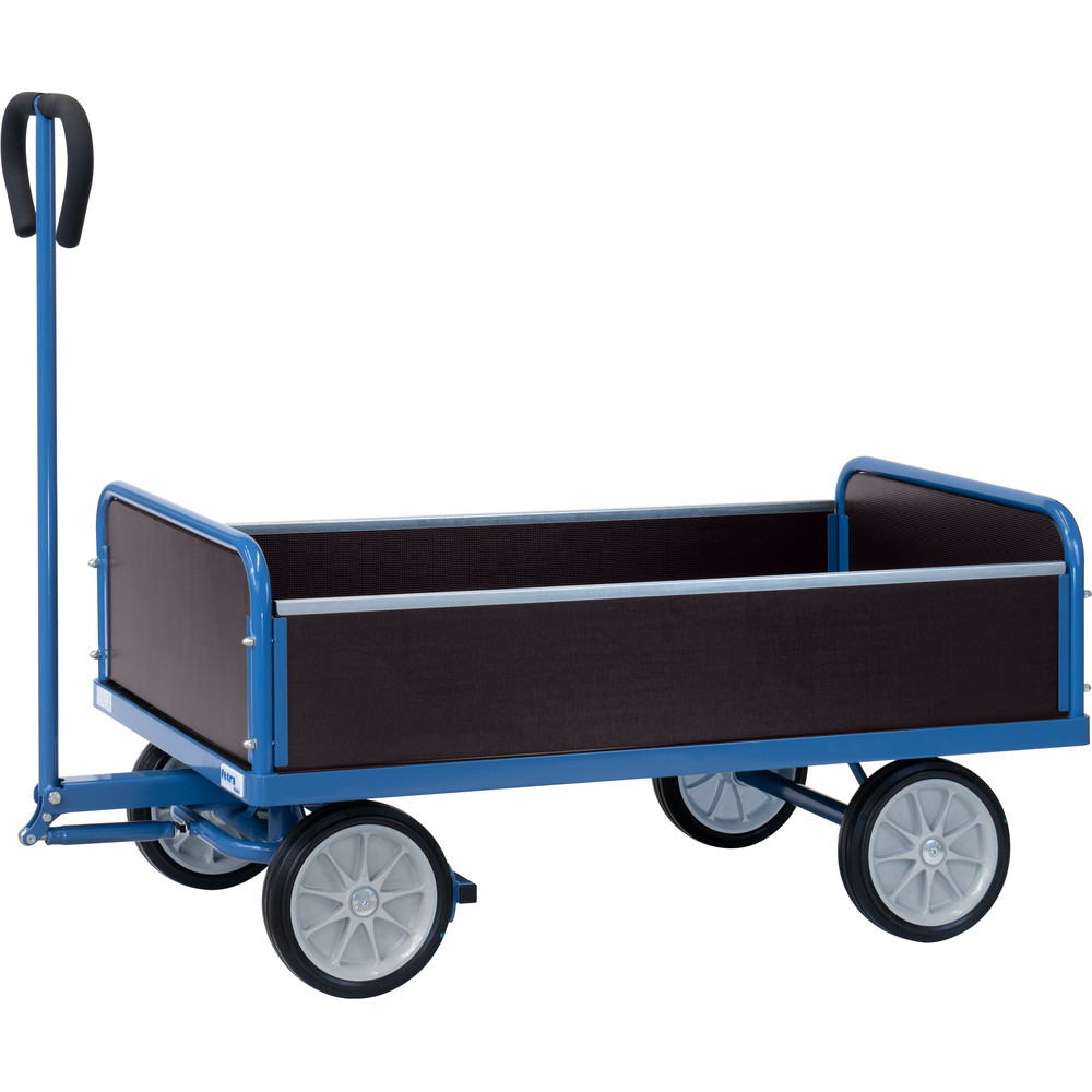 fetra® Char à bras léger 4052V - 2-essieux roues caoutchouc