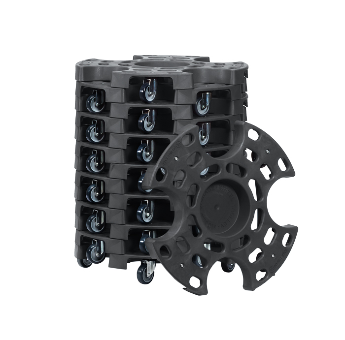 fetra® Rouleur pour pneus TYRE-TROLLEY 4546S