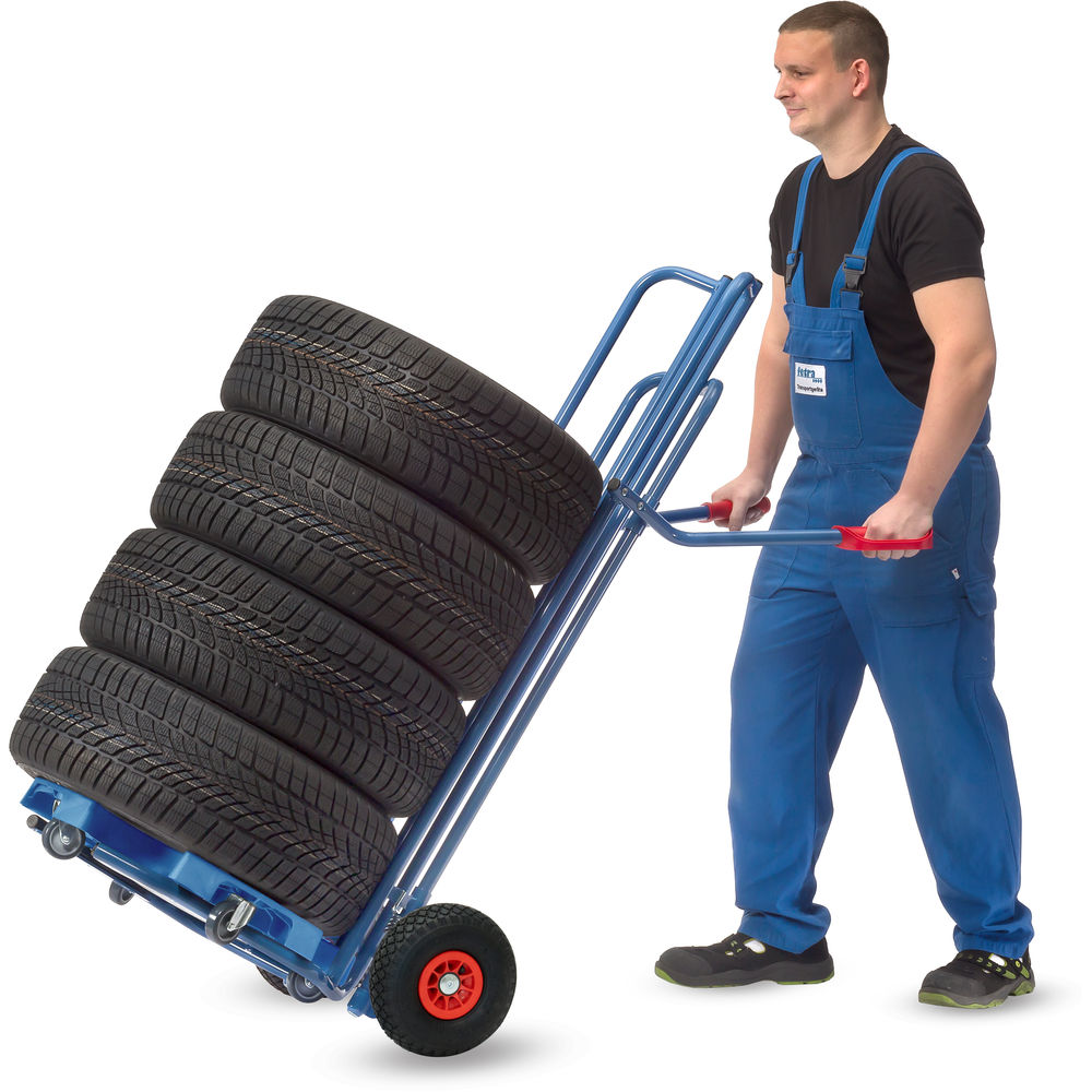 fetra® Rouleur pour pneus TYRE-TROLLEY 4546