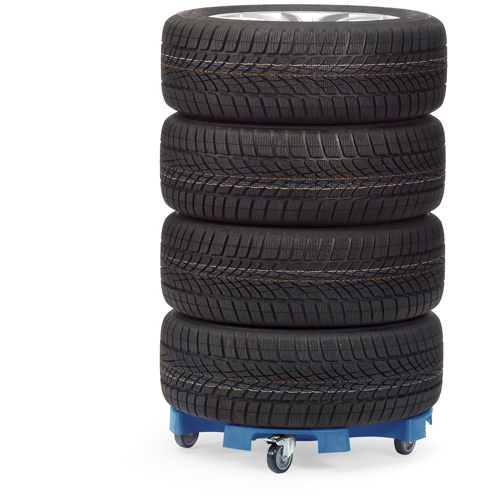 fetra® Rouleur pour pneus TYRE-TROLLEY 4546
